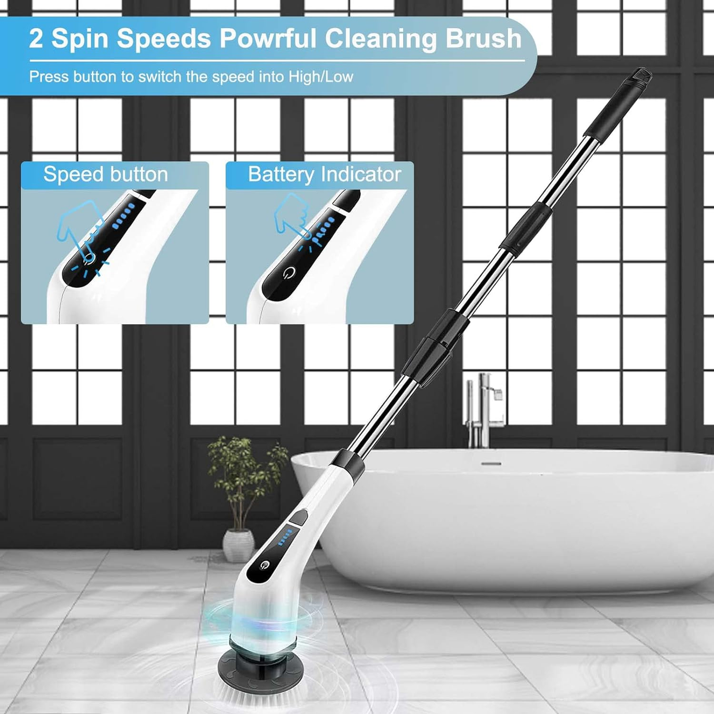 FreshSphere™ -⠀ 7 In 1 Electric Cleaning Brush